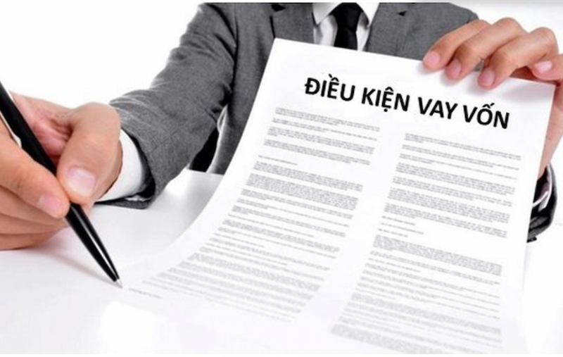 điều kiện để vay thế chấp sổ đỏ 800 triệu là gì?